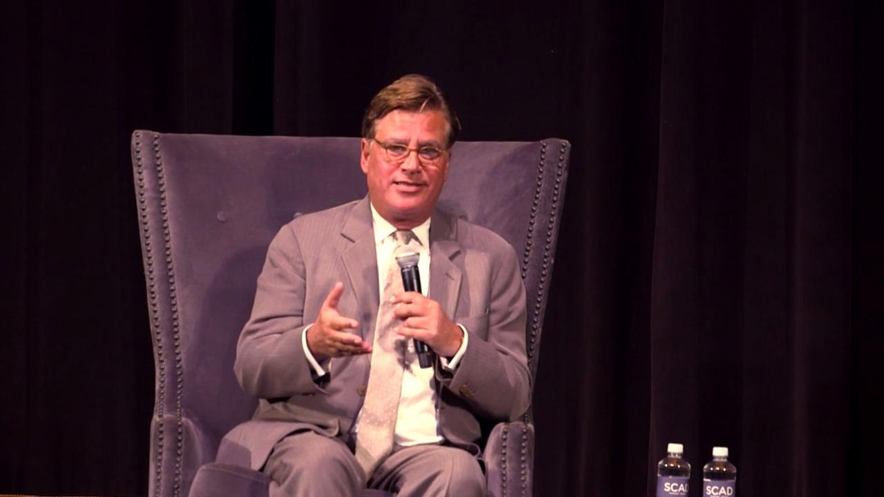 Aaron Sorkin Talks Directorial Debut of 'Molly's Game' | Savannah Film Festival 2017