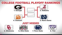 Dissecting the first college football playoff rankings