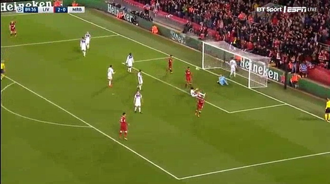 Daniel Sturridge Goal HD - Liverpool	3-0	Maribor 01.11.2017