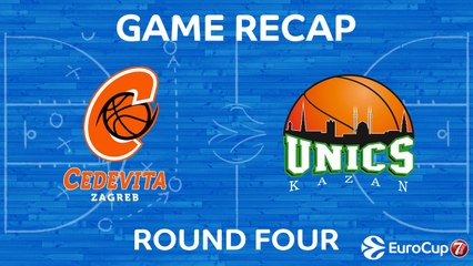 Highlights: Cedevita Zagreb - Unics Kazan