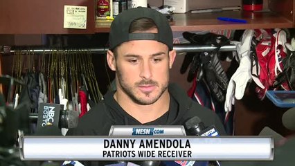 With a tough stretch of games coming up after the bye week, Danny Amendola says it's important for the Patriots to "heal up."