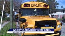 Substitute School Bus Driver Arrested for Sexting with 15-Year-Old Girl