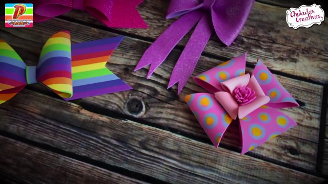 3 estilos de Moños Fáciles y Rápidos con Foamy (Goma EVA)