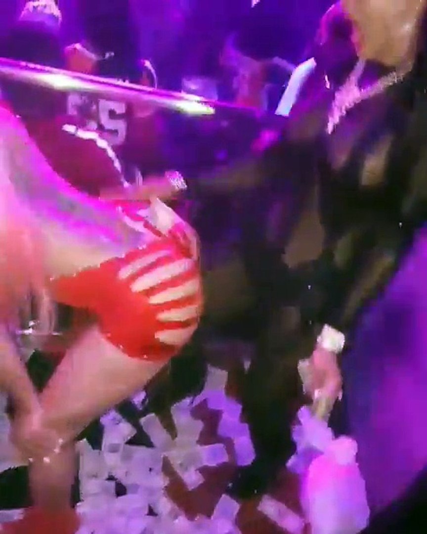 Gucci Manes New Wife Keyshia KaOir Works The Pole In Thong During Wild Strip Club Night -- Watch pic