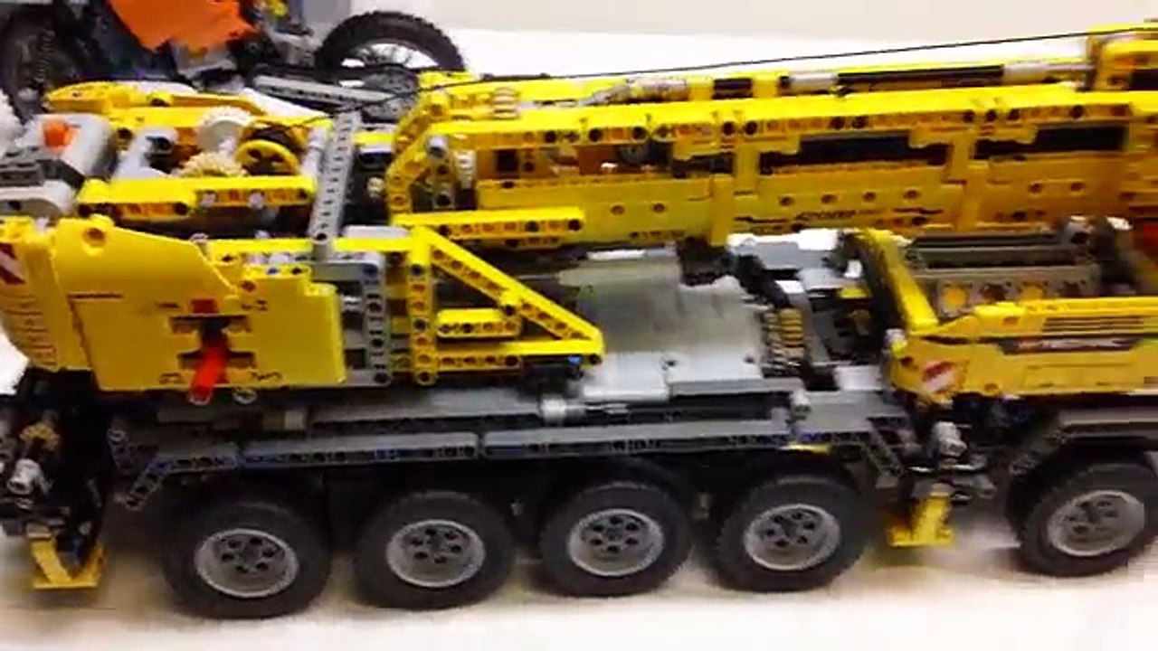 LEGO 4new Technic Mobile Crane MK II Complete Review and Demonstration