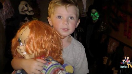 Family Builds Epic Halloween Box Fort