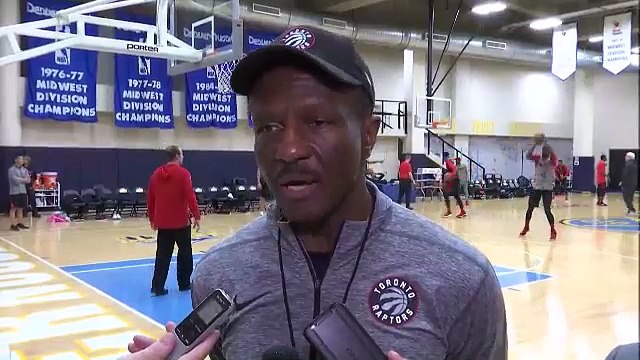 Raptors Practice: Dwane Casey - October 31, 2017