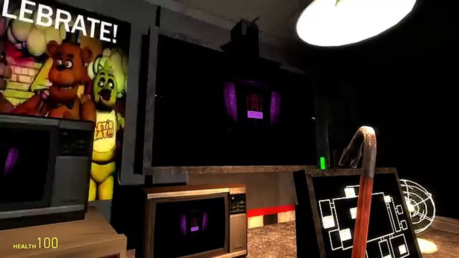 ⁣Five nights at freddys в Garrys Mod.