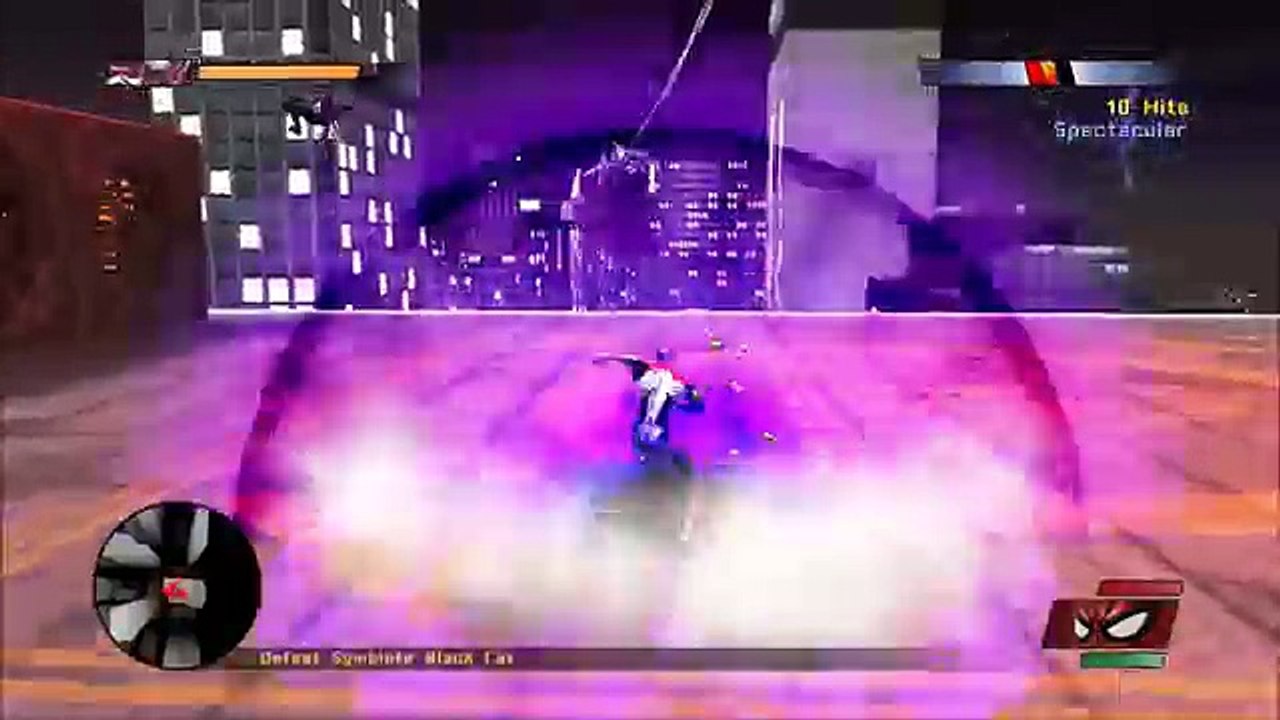 Spider-Man Web of Shadows: Symbiote Black Cat boss fight