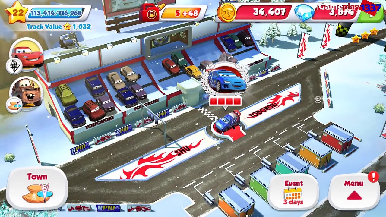 Cars Fast As Lightning - VS Miguel Camino - Walkthrough, Part 44