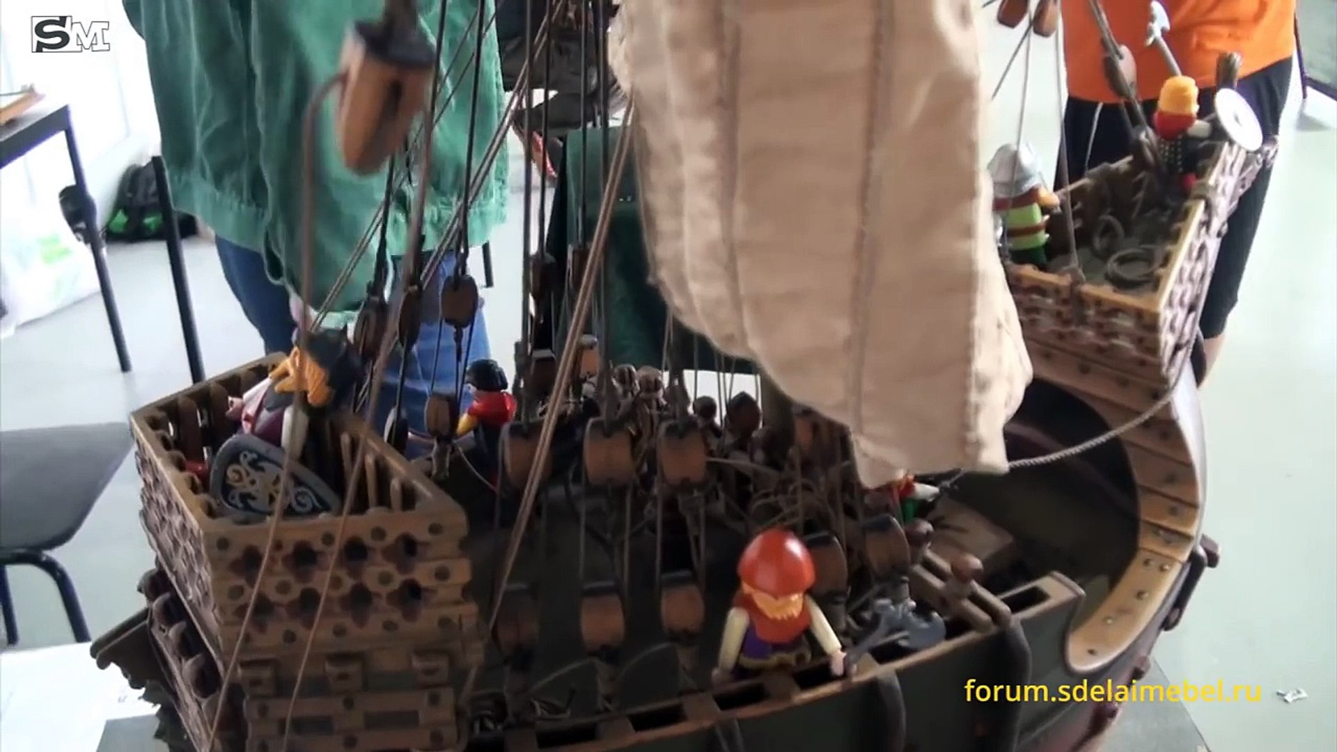 ⁣Модели кораблей из дерева: судомоделирование. Ship model