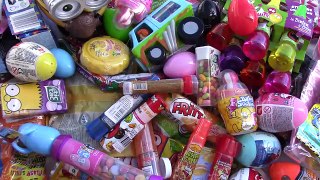 Huge Lollipop Party in My Tummy with A lot of Candy & Surprise Eggs