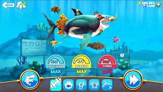 O FUTURO DOS TUBARÕES! - Hungry Shark World #33 (HSW) - NOVO TUBARÃO!