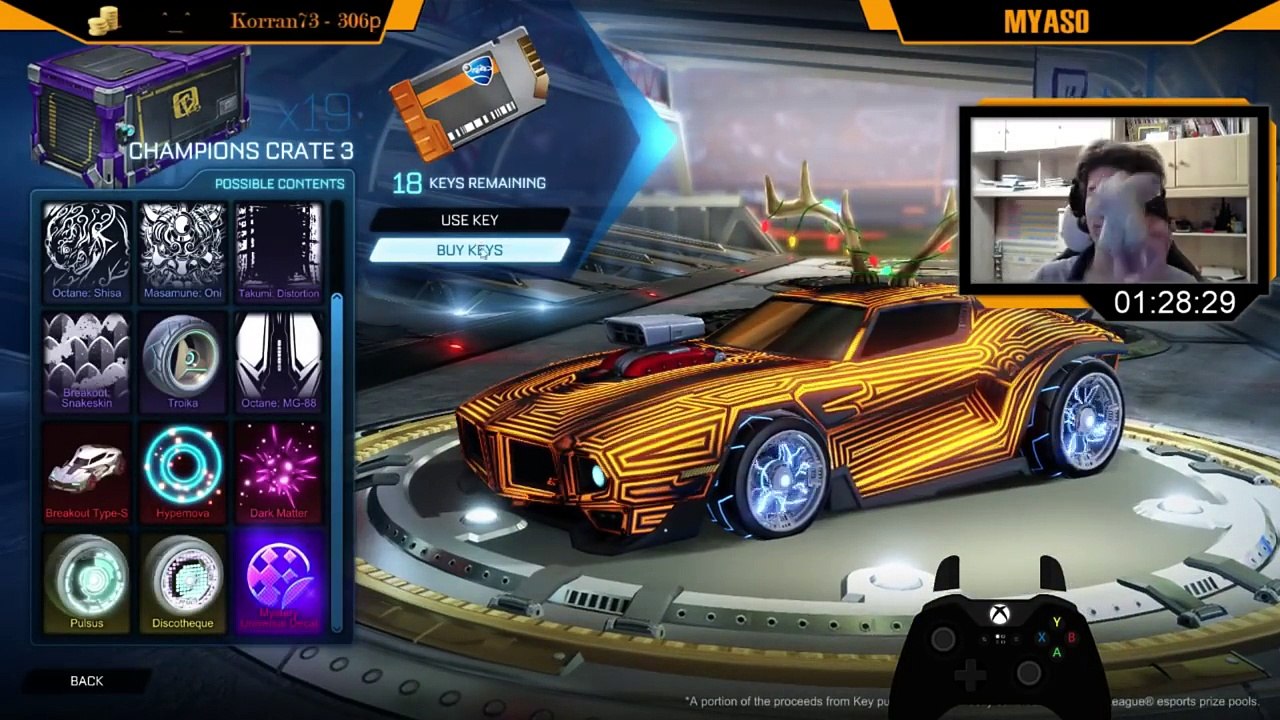 20 подкрученных кейсов #3 в Rocket League // Всё куплено