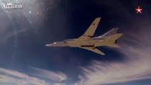Russian TU-22M3 long-range strategic bombers strike Daesh targets in Abu-Kemal