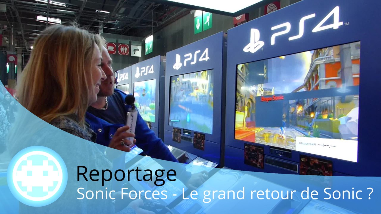 Reportage - Sonic Forces - Le retour d'un grand Sonic se précise !