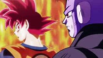 Goku SSJ GodBlue & Hit vs Dyspo & Kunshi (Scontro completo) [SUB ITA]
