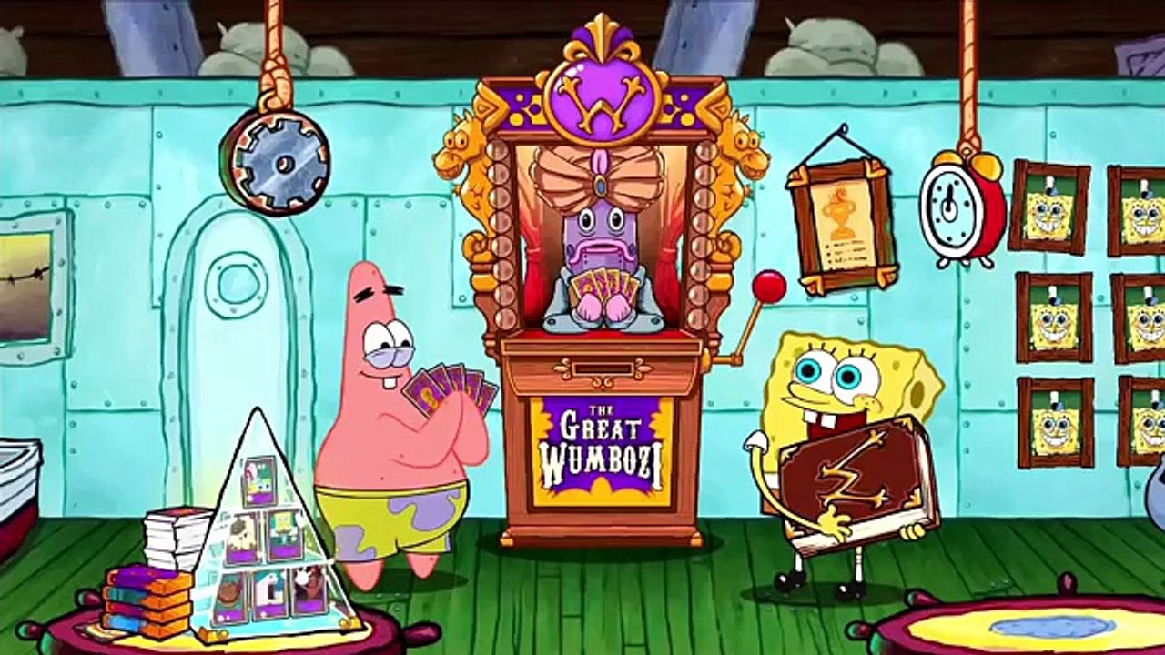 Spongebobs Game Frenzy - Funny Spongebob SCRUB THE TABLE - Nicklodeon Kids Games