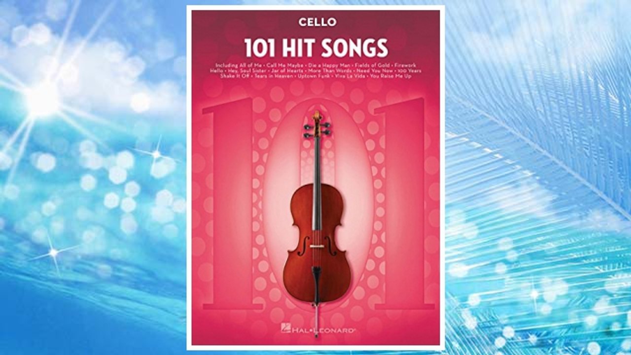 GET PDF 101 Hit Songs: for Cello FREE