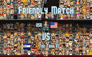 Pixel Cup Soccer 17 - USA Vs Tiki Taka