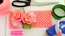 Rosas a crochet - how to crochet roses