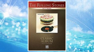 Download PDF Rolling Stones -- Let It Bleed: Authentic Guitar TAB (Alfred's Classic Album Editions) FREE