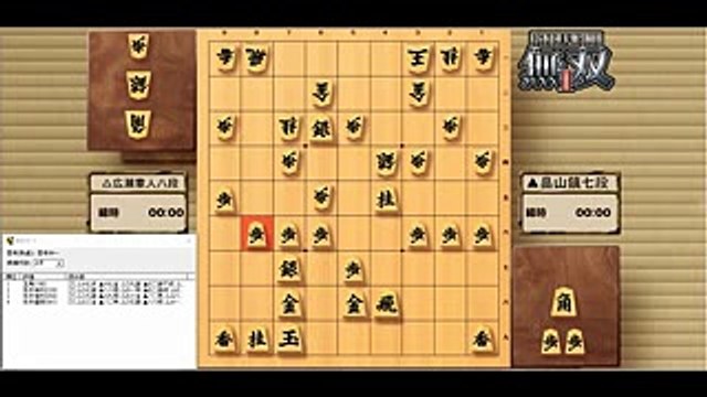 ▲畠山鎮七段vs△広瀬章人八段 第67回 NHK杯将棋トーナメント