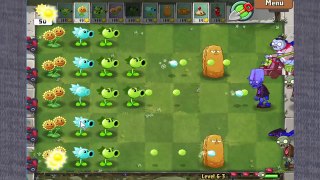 Plants vs Zombies 2 PC - Snow Pea and Repeater vs Gargantuar/ PvZ Gameplay