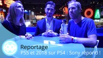 Reportage - PlayStation 5, Exclusivités 2018, Xbox One X et Line-Up PGW 2017 : Sony répond à nos questions !