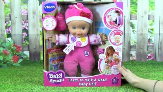 Vtech Baby Amaze Learn to Talk & Read Baby Doll Review & Play Time