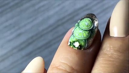 Фрукты на ногтях♥ЛИМОН♥Гель лак для НОВИЧКОВ♥Этапы нанесения♥