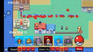 Pokemon Tower Defense Walkthrough - Cinnabar Gym + Shiny Omanyte