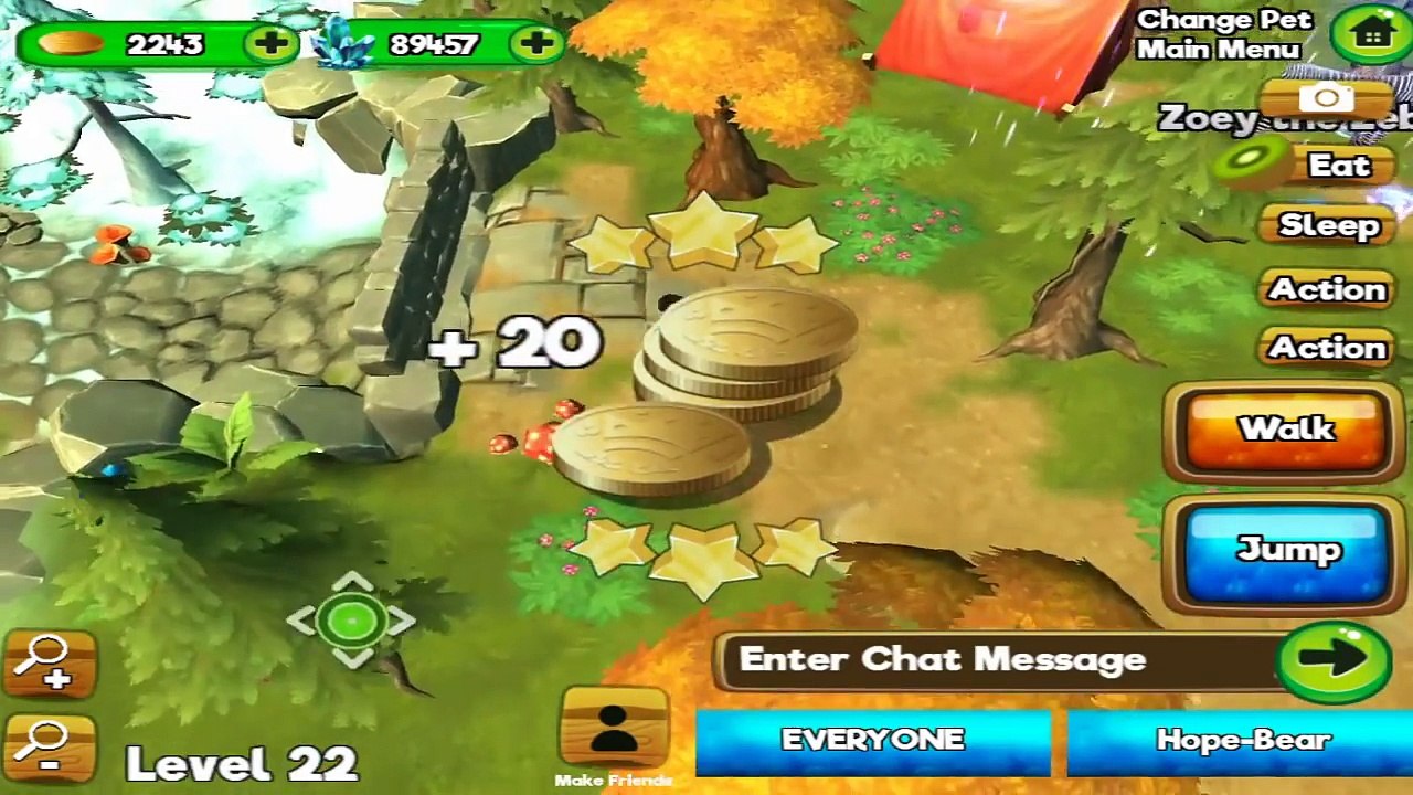 My Wild Pet - Online Animal Rescue -Baby Zebra Koko- Android / iOS - Gameplay Part 9