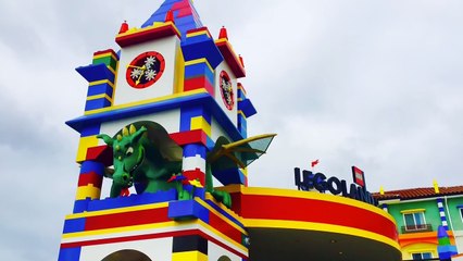 LEGOLAND HOTEL California Vacation Theme Room with the TELETUBBIES TOYS!-GCtR6BxG7_8