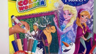 Disney Frozen Color Wonder Glitter Magic Pen Art Set by Crayola - Surprise Toys MLP and Shopkins