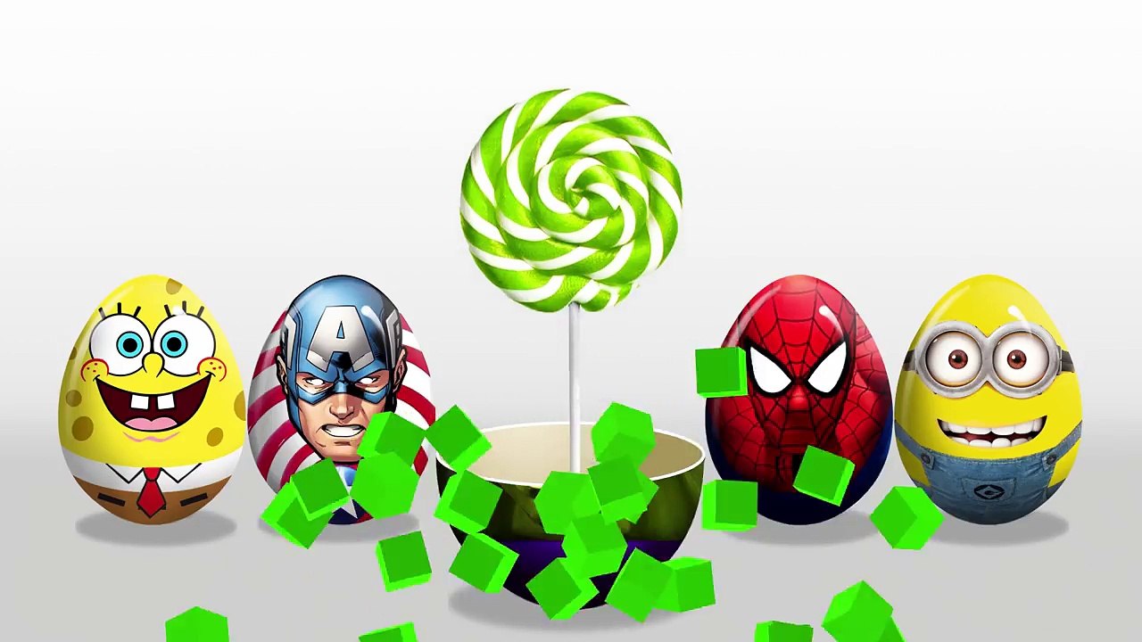 LEARN COLORS CANDY and ICE CREAM! Surprise Eggs for kids!