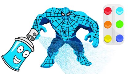 HULK vs SPIDERMAN! Disney CARS! SpiderMan Surprise Eggs! Learn Colors