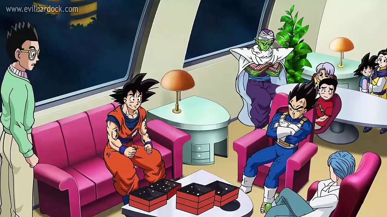 Bulma explica el origen de Black - Dragon Ball Super audio latino [HD]