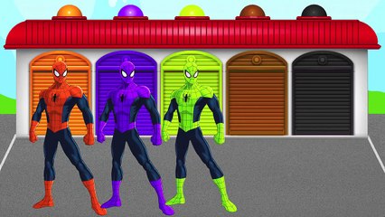 SPIDERMAN! LEARN COLORS & NUMBERS! Video for kids! Kids TV!!!