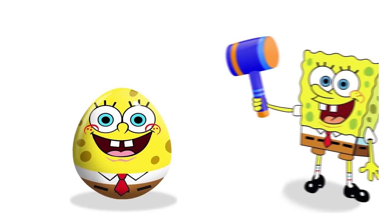 SPONGEBOB SURPRISE EGGS for Kids TOYS Cars Cartoon for Toddlers top Colors for Children