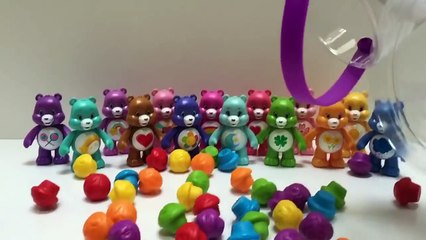 MINI CUPCAKES Counting Learning With CARE BEARS Toys!-oUjwOjoxTx0