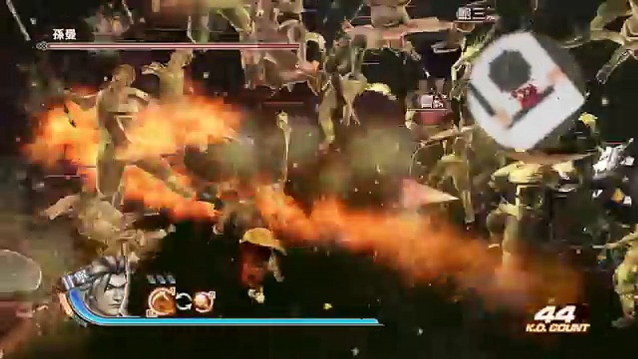 真三國無雙6猛將傳 赤兔馬拿法之一 (甘寧 究極 速度放快2倍).wmv