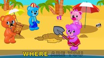 Mega Gummy bear found a treasure and became rich! Finger Family Nursery Rhymes for children!