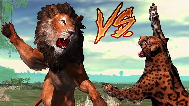 Big Battle Animals short s - Lion Vs Bear - Dinosaurs, Tigers,Pythons