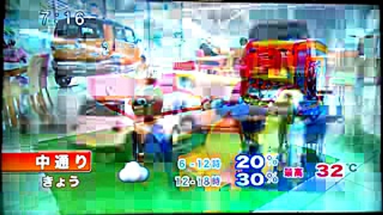 FTV めざましテレビ放送中に放送事故【ミサイル Jアラート発令】(2017╱08╱29)