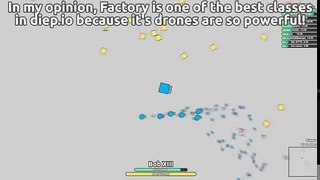 OVER 900K FACTORY GAMEPLAY!! THE REIGN OF THE OP FACTORY! (Diep.io FFA 900K+)