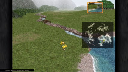 FF9 ここほれチョコボ　川のほとり