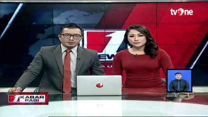 Diduga Pengemudi Mengantuk, Sebuah Mobil Terbalik di Tol Semanggi