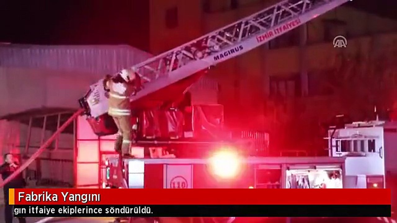 Fabrika Yangını