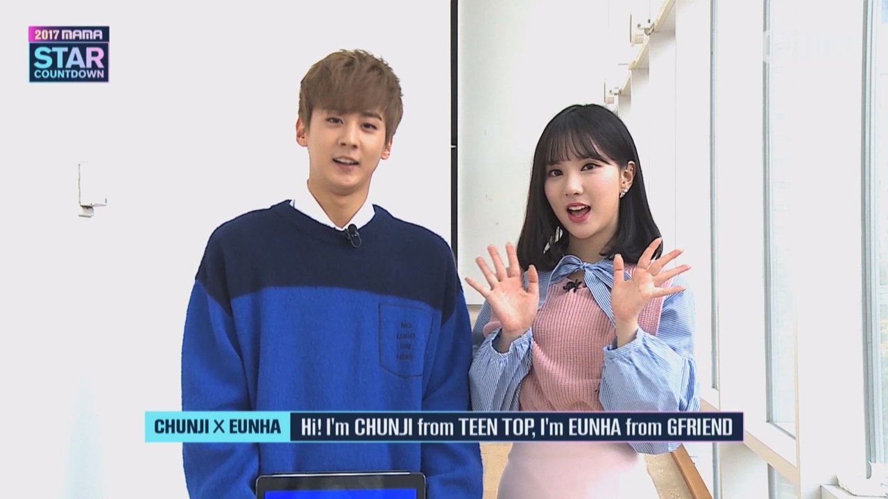 [2017 MAMA] Star Countdown D-23 by CHUNJI X EUN...